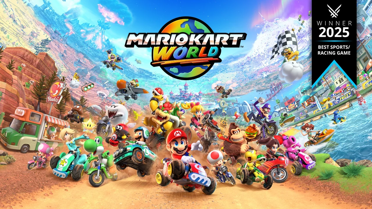 Mario Kart World — publisher promotional image